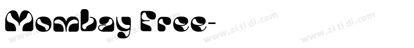 Mombay Free字体转换